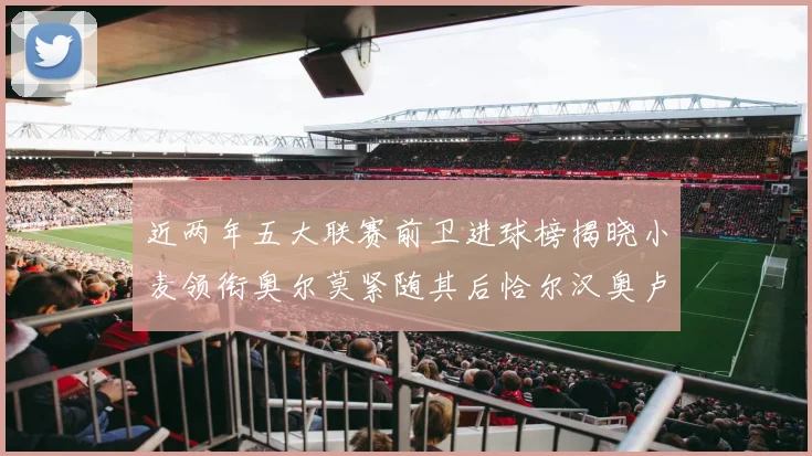 近两年五大联赛前卫进球榜揭晓小麦领衔奥尔莫紧随其后恰尔汉奥卢与埃泽表现抢眼